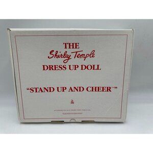 NIB VIntage 1994 Danbury Mint Shirley Temple 16” Stand Up And Cheer Costume COA